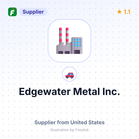 Edgewater Metal Inc. – summary card, no photo uploaded yet