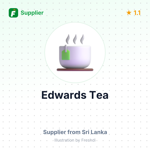Edwards Tea  – summary card, no photo uploaded yet