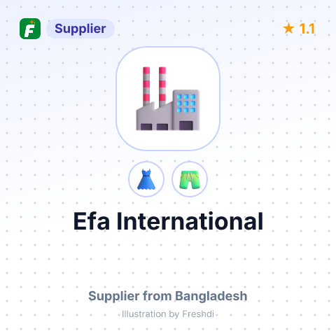 Efa International – summary card, no photo uploaded yet