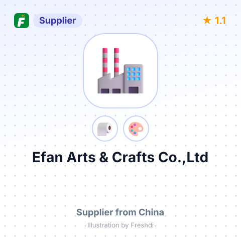 Efan Arts & Crafts Co.,Ltd – summary card, no photo uploaded yet