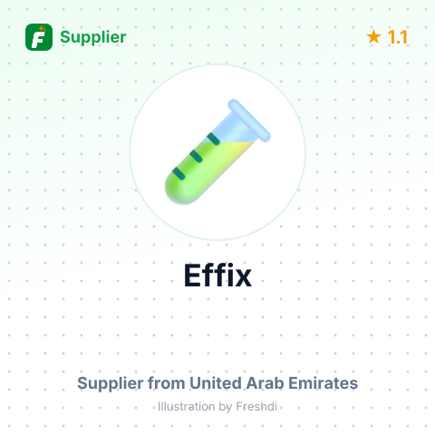 Effix  – summary card, no photo uploaded yet