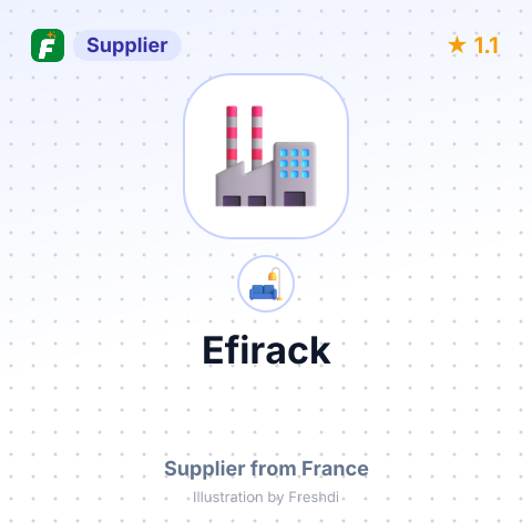 Efirack – summary card, no photo uploaded yet