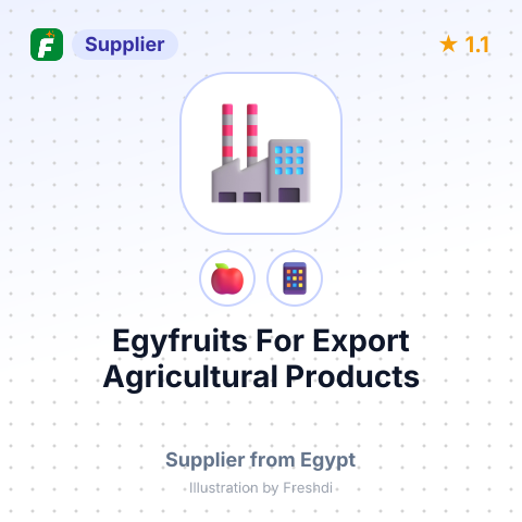 Egyfruits For Export Agricultural Products  – summary card, no photo uploaded yet