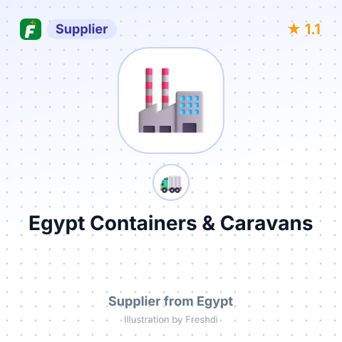 Egypt Containers & Caravans – summary card, no photo uploaded yet