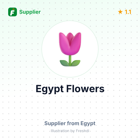 Egypt Flowers  – summary card, no photo uploaded yet