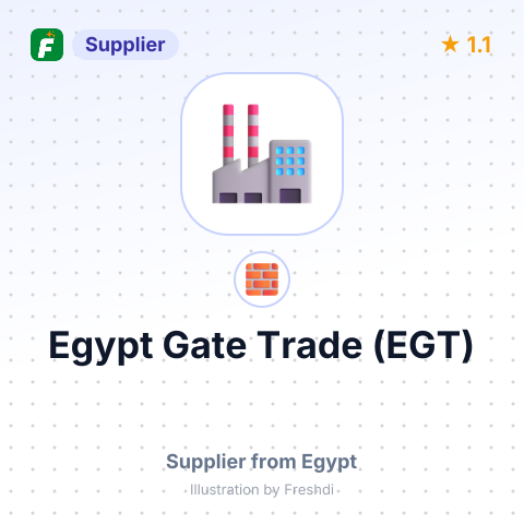 Egypt Gate Trade (EGT) – summary card, no photo uploaded yet