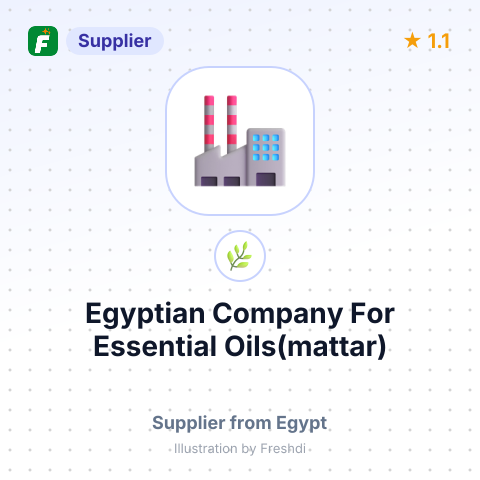 Egyptian Company For Essential Oils(mattar) – summary card, no photo uploaded yet