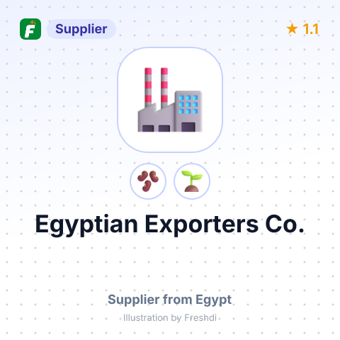 Egyptian Exporters Co.  – summary card, no photo uploaded yet