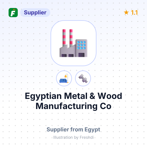 Egyptian Metal & Wood Manufacturing Co – summary card, no photo uploaded yet
