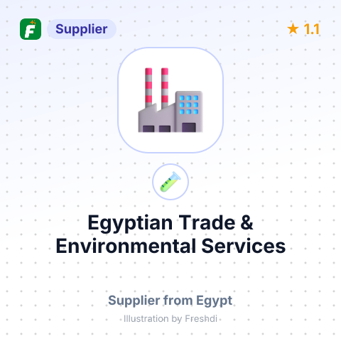 Egyptian Trade & Environmental Services – summary card, no photo uploaded yet