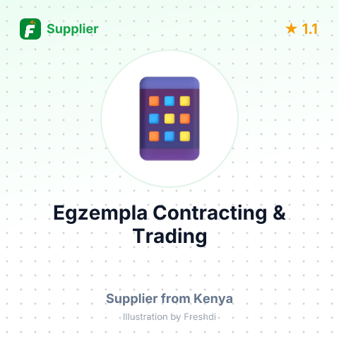 Egzempla Contracting & Trading  – summary card, no photo uploaded yet