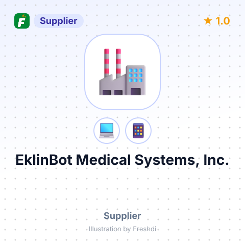 EklinBot Medical Systems, Inc. – summary card, no photo uploaded yet