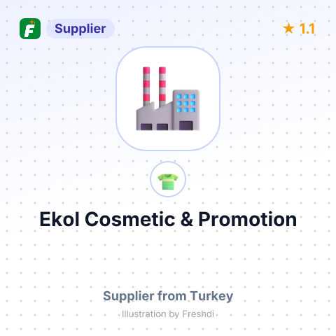 Ekol Cosmetic & Promotion – summary card, no photo uploaded yet