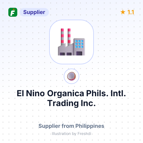El Nino Organica Phils. Intl. Trading Inc.  – summary card, no photo uploaded yet