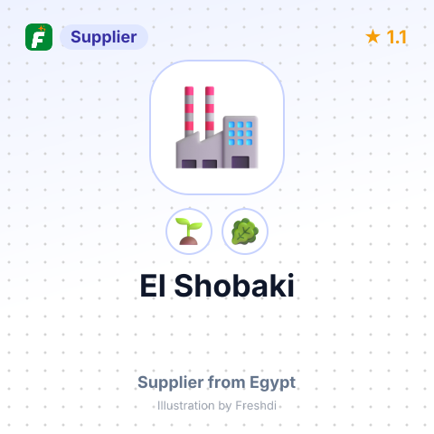 El Shobaki  – summary card, no photo uploaded yet