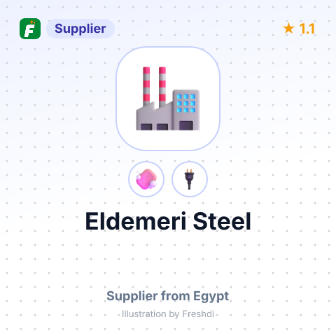 Eldemeri Steel – summary card, no photo uploaded yet