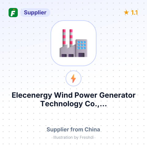 Elecenergy Wind Power Generator Technology Co.,... – summary card, no photo uploaded yet