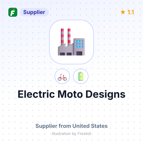 Electric Moto Designs – summary card, no photo uploaded yet