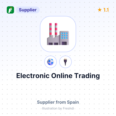 Electronic Online Trading – summary card, no photo uploaded yet