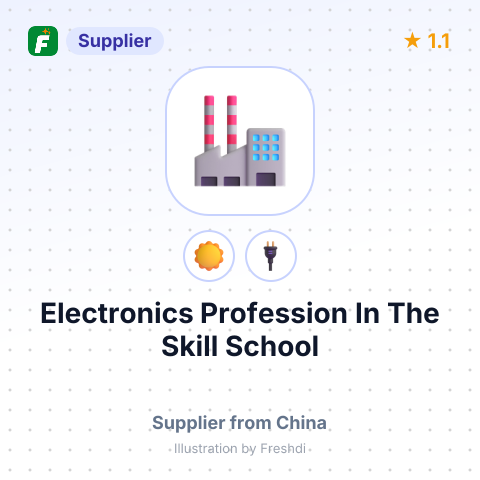 Electronics Profession In The Skill School – summary card, no photo uploaded yet