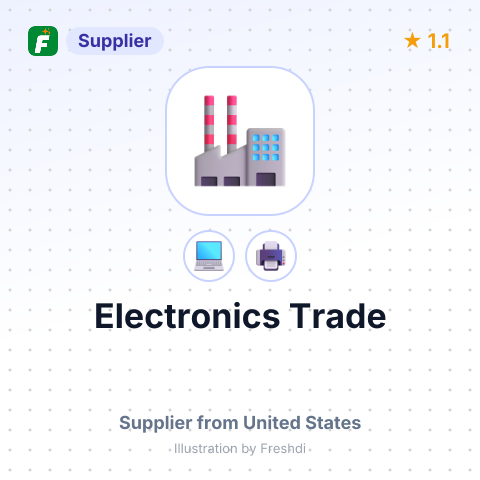 Electronics Trade – summary card, no photo uploaded yet
