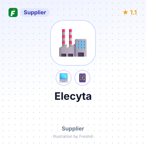 Elecyta – summary card, no photo uploaded yet