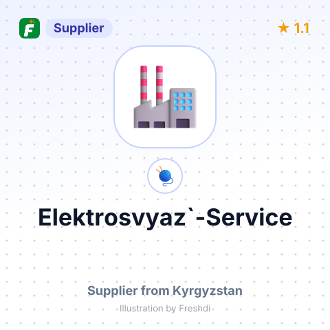 Elektrosvyaz`-Service – summary card, no photo uploaded yet
