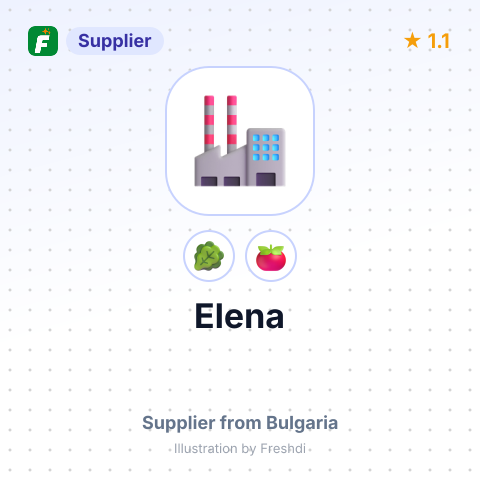 Elena – summary card, no photo uploaded yet
