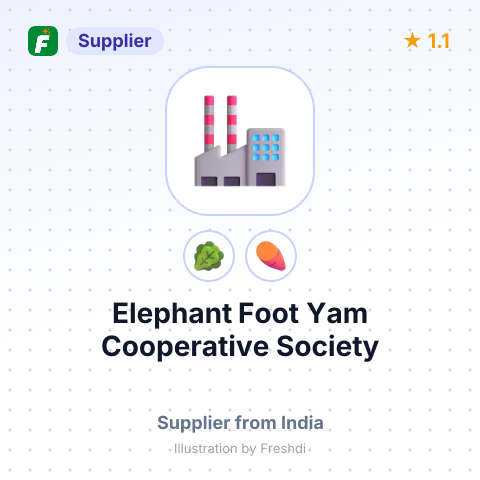 Elephant Foot Yam Cooperative Society – summary card, no photo uploaded yet