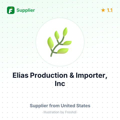 Elias Production & Importer, Inc – summary card, no photo uploaded yet