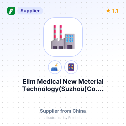 Elim Medical New Meterial Technology(Suzhou)Co.... – summary card, no photo uploaded yet