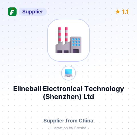Elineball Electronical Technology (Shenzhen) Ltd – summary card, no photo uploaded yet