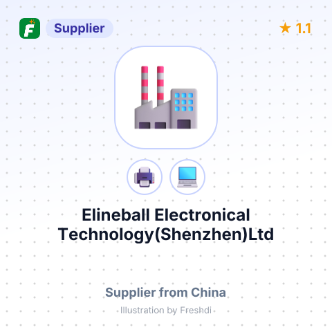 Elineball Electronical Technology(Shenzhen)Ltd – summary card, no photo uploaded yet