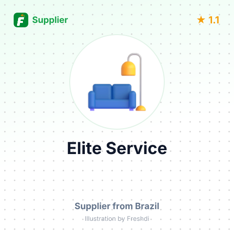 Elite Service  – summary card, no photo uploaded yet