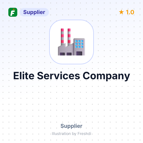 Elite Services Company – summary card, no photo uploaded yet
