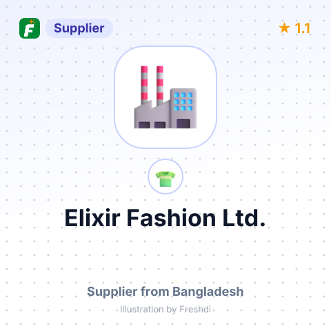 Elixir Fashion Ltd. – summary card, no photo uploaded yet