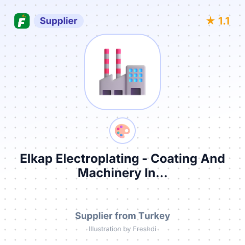 Elkap Electroplating - Coating And Machinery In... – summary card, no photo uploaded yet