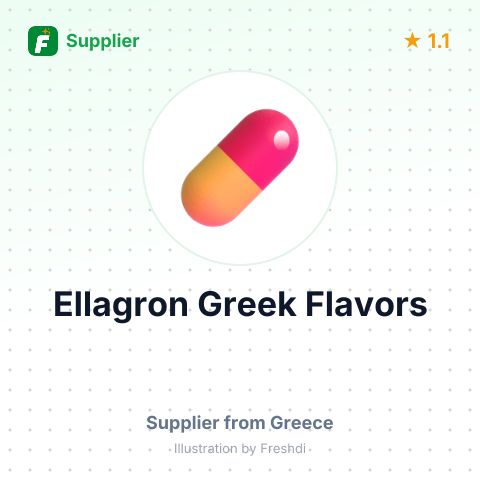 Ellagron Greek Flavors  – summary card, no photo uploaded yet