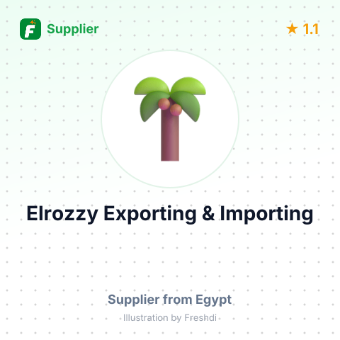 Elrozzy Exporting & Importing – summary card, no photo uploaded yet