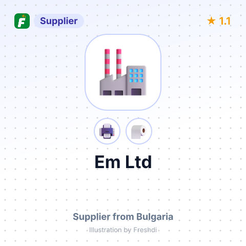 Em Ltd – summary card, no photo uploaded yet