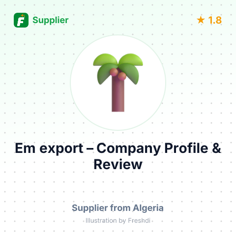 Em export – summary card, no photo uploaded yet