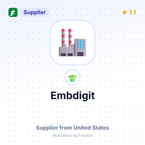 Embdigit – summary card, no photo uploaded yet