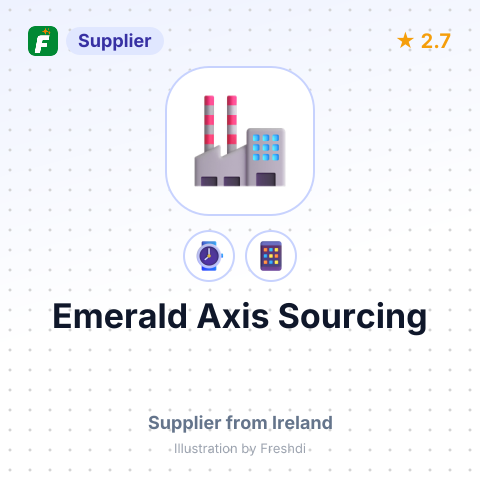 Emerald Axis Sourcing – summary card, no photo uploaded yet