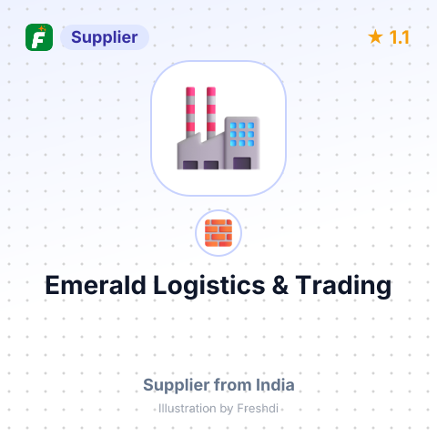 Emerald Logistics & Trading – summary card, no photo uploaded yet