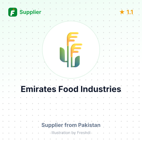 Emirates Food Industries  – summary card, no photo uploaded yet