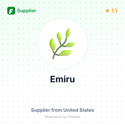 Emiru  – summary card, no photo uploaded yet