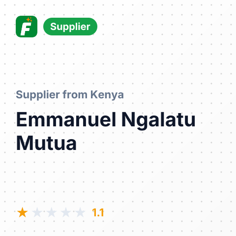 Emmanuel Ngalatu Mutua  – summary card, no photo uploaded yet