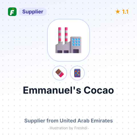 Emmanuel's Cocao  – summary card, no photo uploaded yet