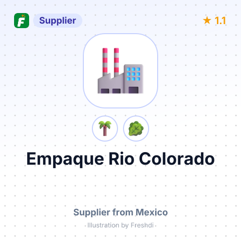 Empaque Rio Colorado  – summary card, no photo uploaded yet