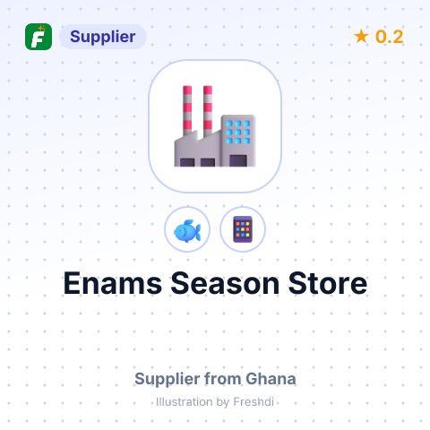 Enams Season Store – summary card, no photo uploaded yet